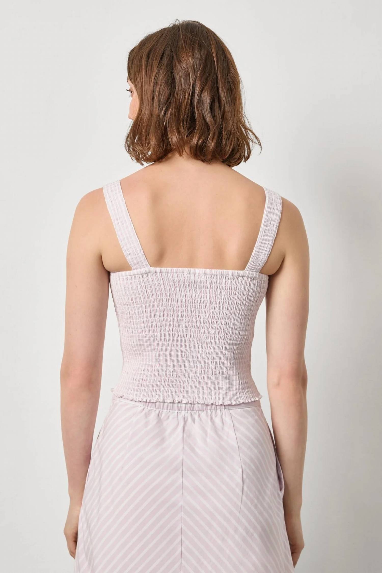 Lilla P - Striped Smocked Tank