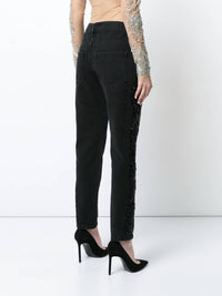 Amen - Beaded Boyfriend Jean