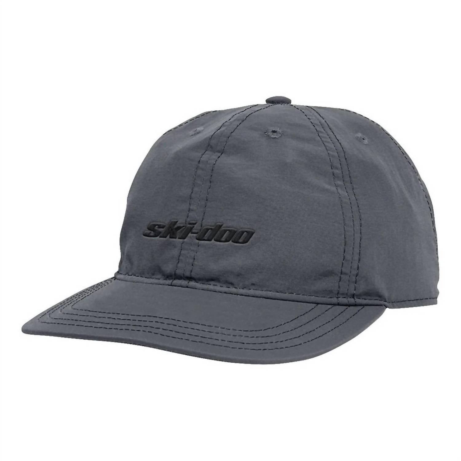 Ski-Doo Men's I Dream of Snow Adjustable Baseball Cap Dad Hat in gray - men's hat