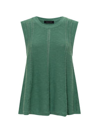 Sanctuary - Easy Pointelle Shell Top