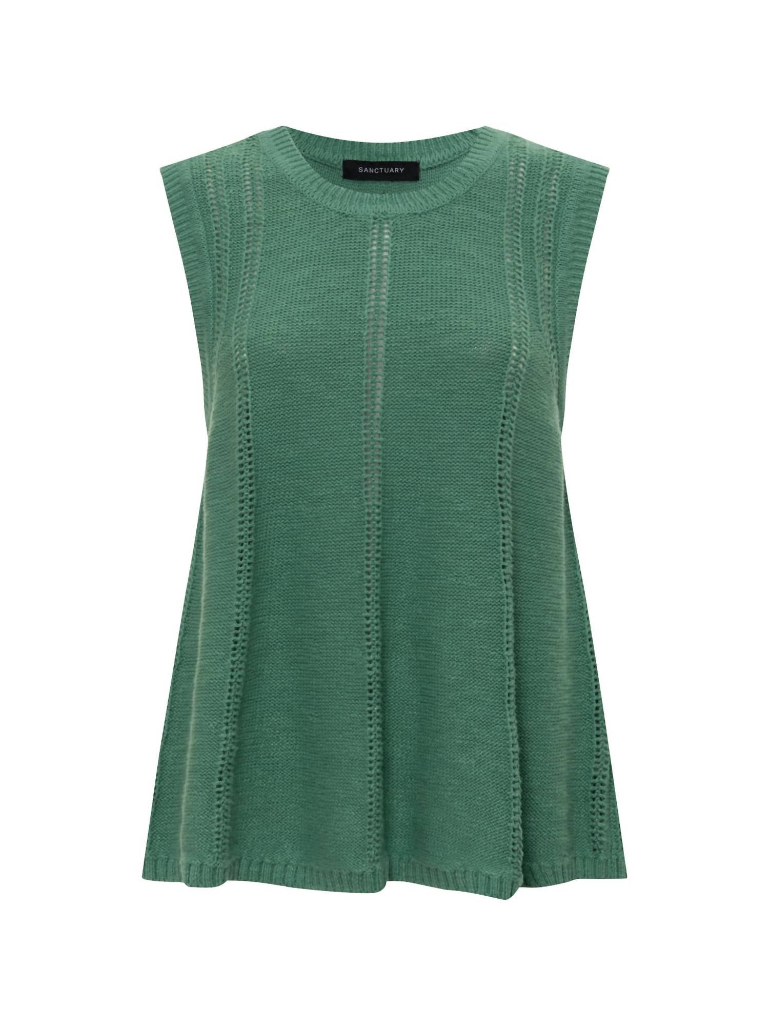 Sanctuary - Easy Pointelle Shell Top