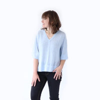 Loveriche - Tie Sleeve Top