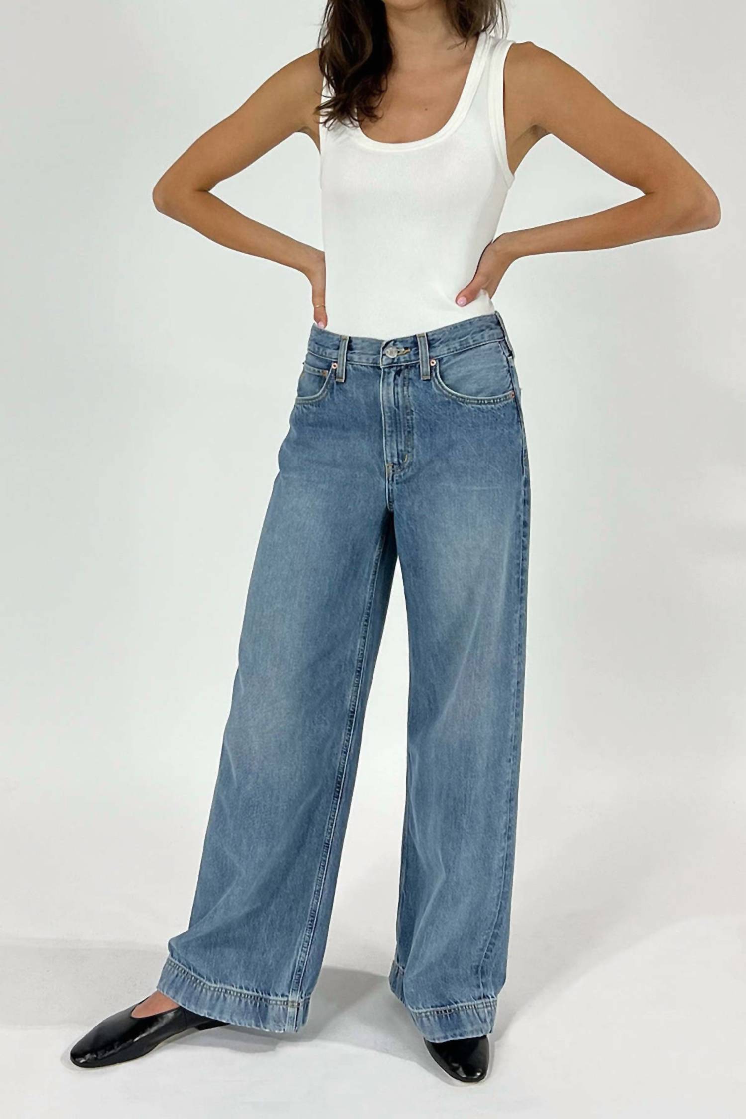 Etica - Devon Wide Leg Jeans