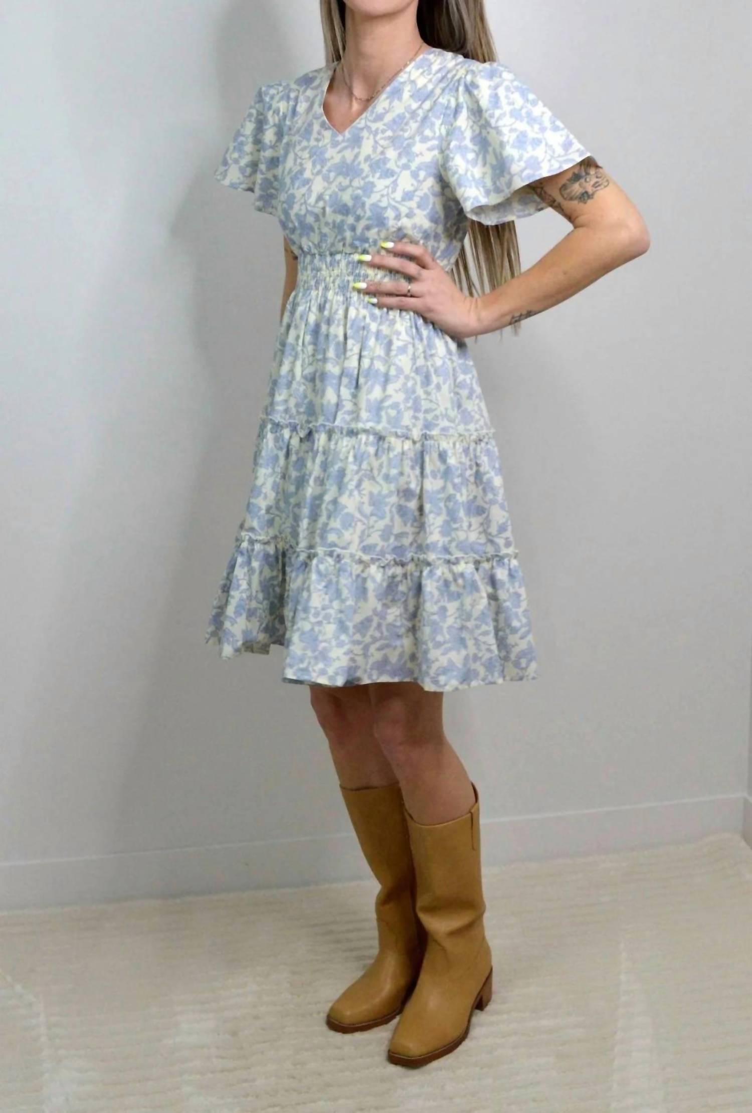 Mikarose - Forget Me Not Mini Dress