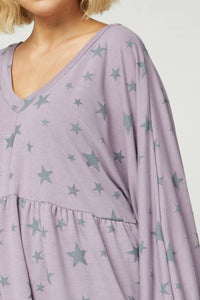 Entro - Star Peplum Top