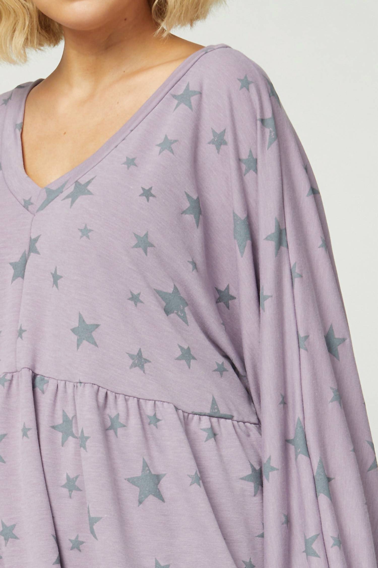 Entro - Star Peplum Top