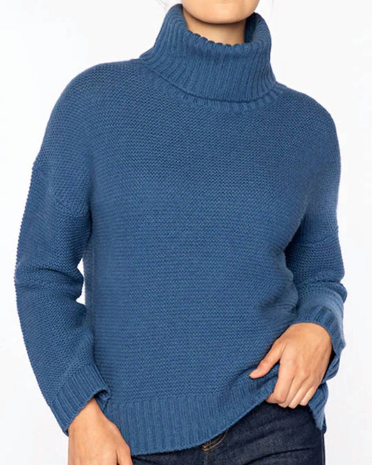 Kinross - Garter Turtleneck Sweater