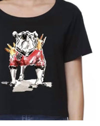 Leah Laturell - Uga Savage Bulldog Star Tee