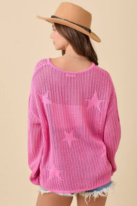 Main Strip - Crochet Knitted Sweater