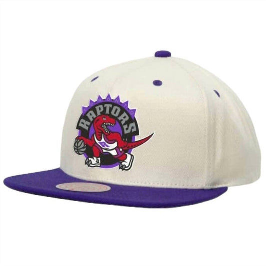 Mitchell & Ness - MEN'S NBA TORONTO RAPTORS SAIL 2 TONE SNAPBACK HAT