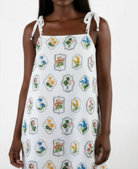 Entro - Flower Embroidery Dress