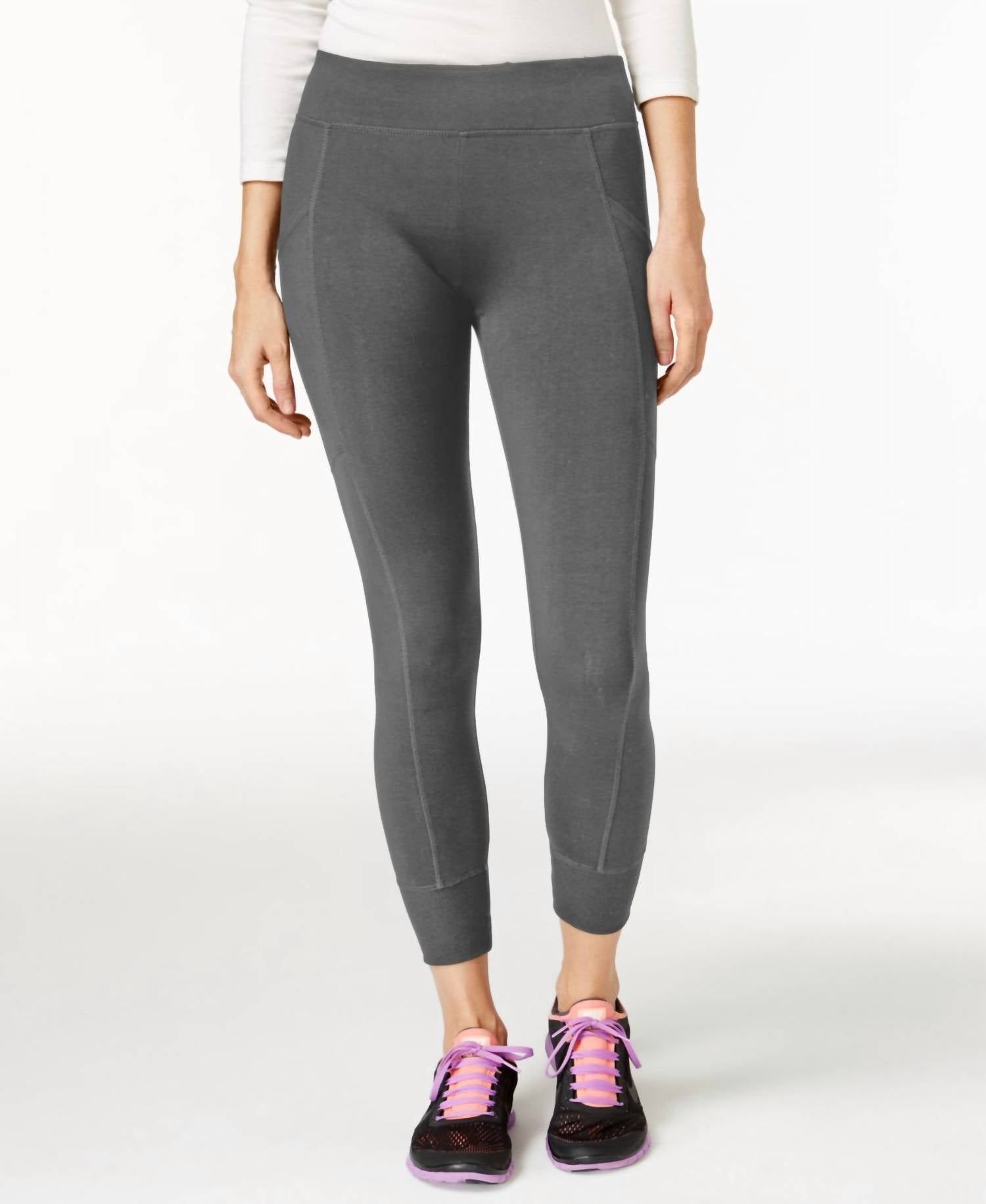 Calvin Klein - Performance Ribbed Trim Leggings