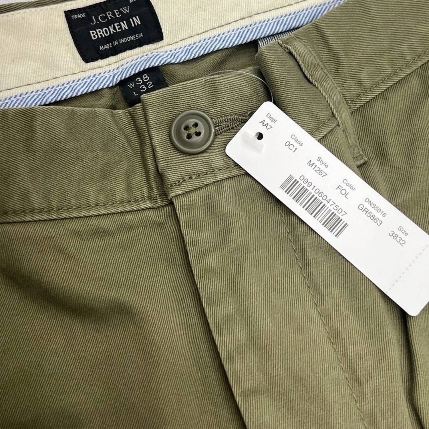 J.Crew - 484 Slim-fit Pant In Broken-in Chino