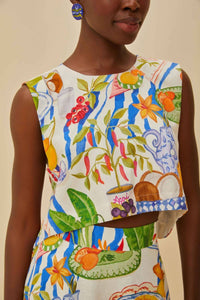 Farm Rio - Fresh Table Blouse