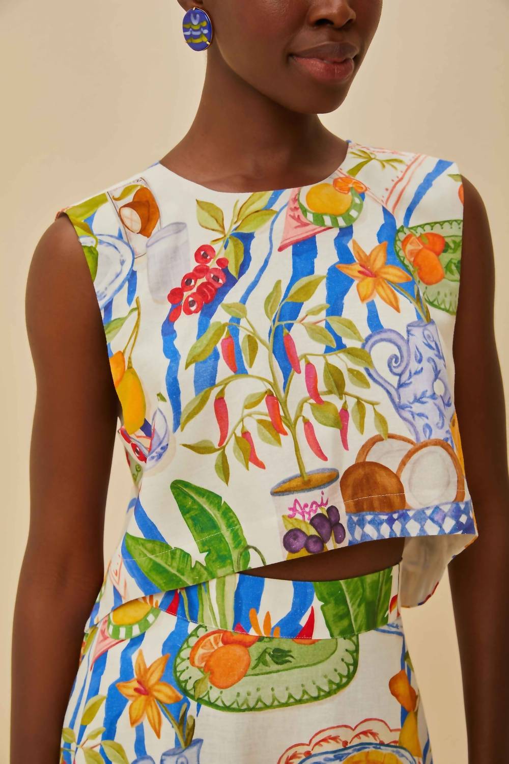 Farm Rio - Fresh Table Blouse