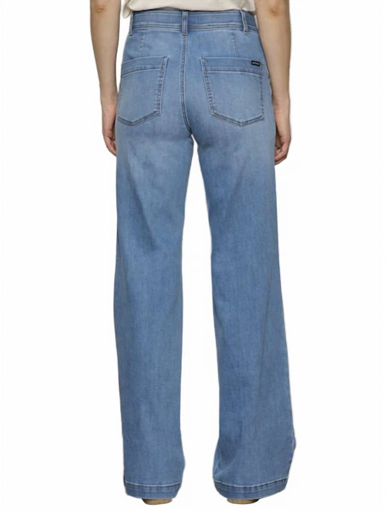 Sanctuary - Sculpted Insider Wide Leg Jeans