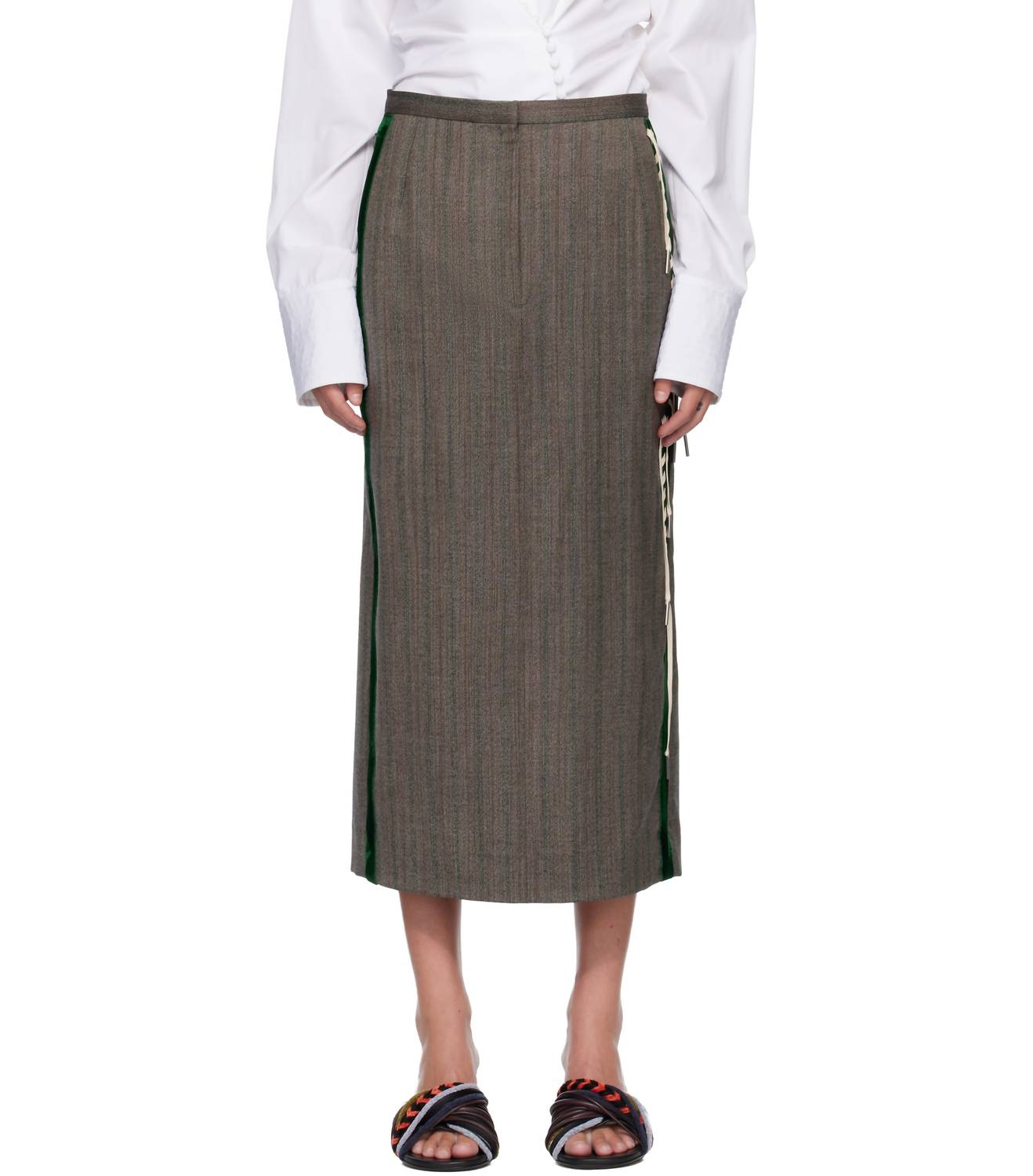 Dries Van Noten - Sandora Embroidered Skirt