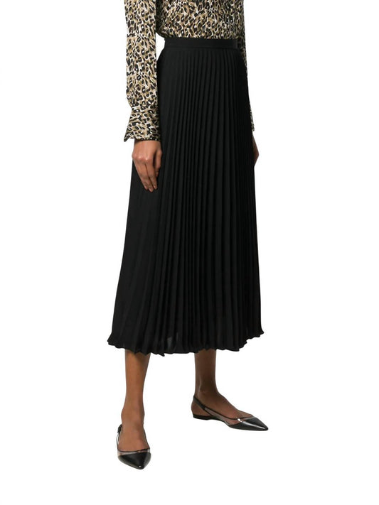 Valentino - Pleated Midi Skirt