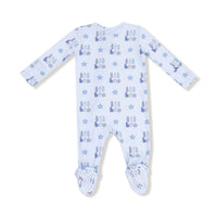 Angel Dear - Boys Zipper Footie