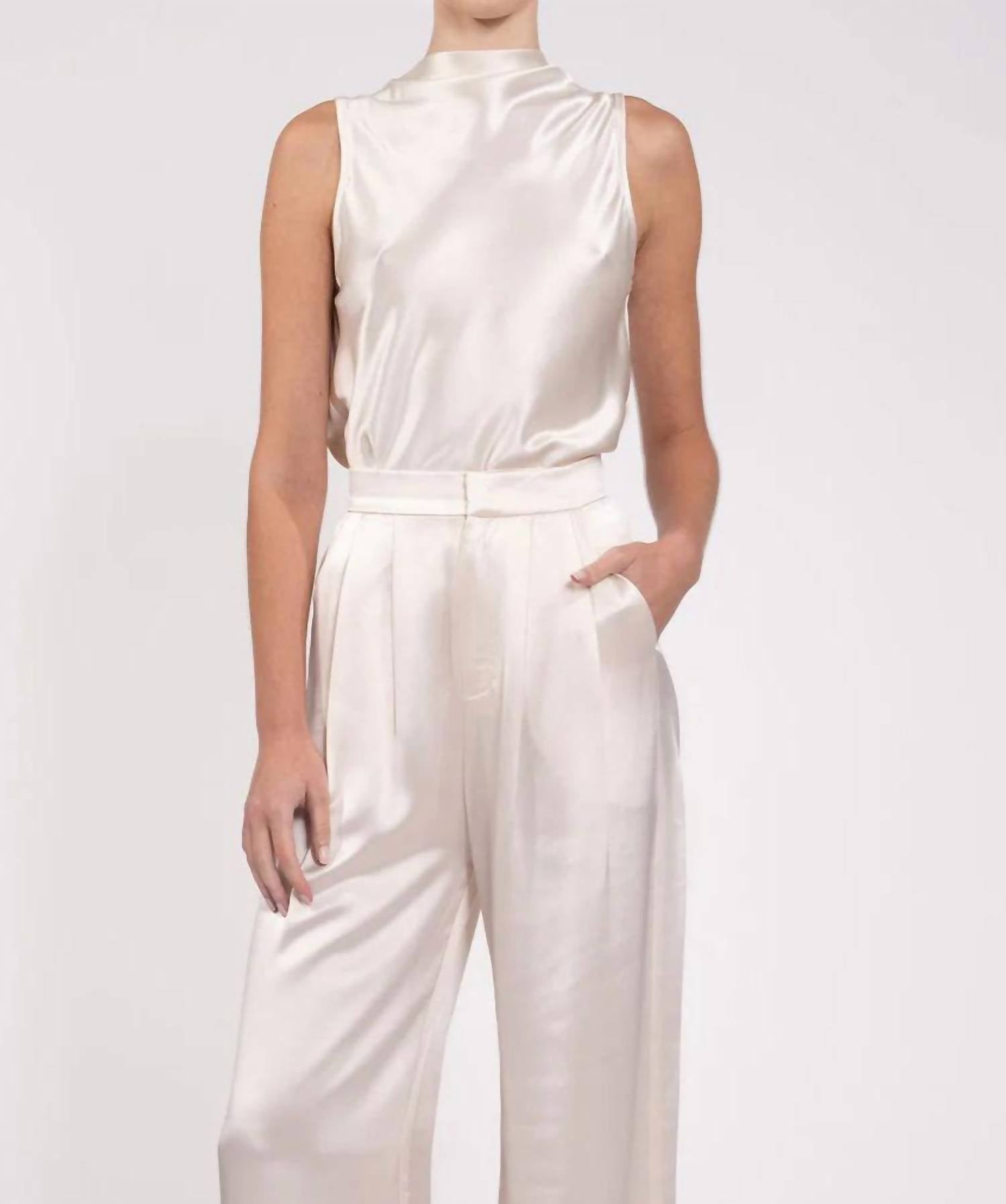 Nonchalant Label - Lainey High-neck Top