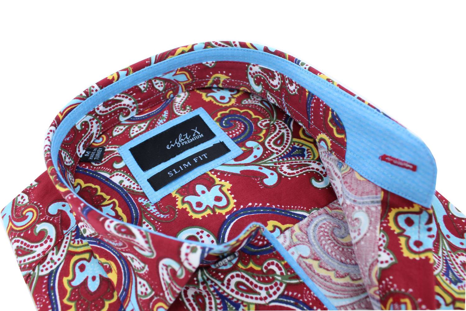 Eight X - Paisley Print Short Sleeve Shirt