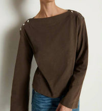 Nation Ltd - Rochelle Boatneck Tee