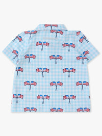 Rufflebutts - Boy's Patriotic Performance Polo