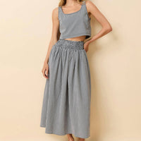 Solid & Striped - Anise Scoop Neck Crop Top