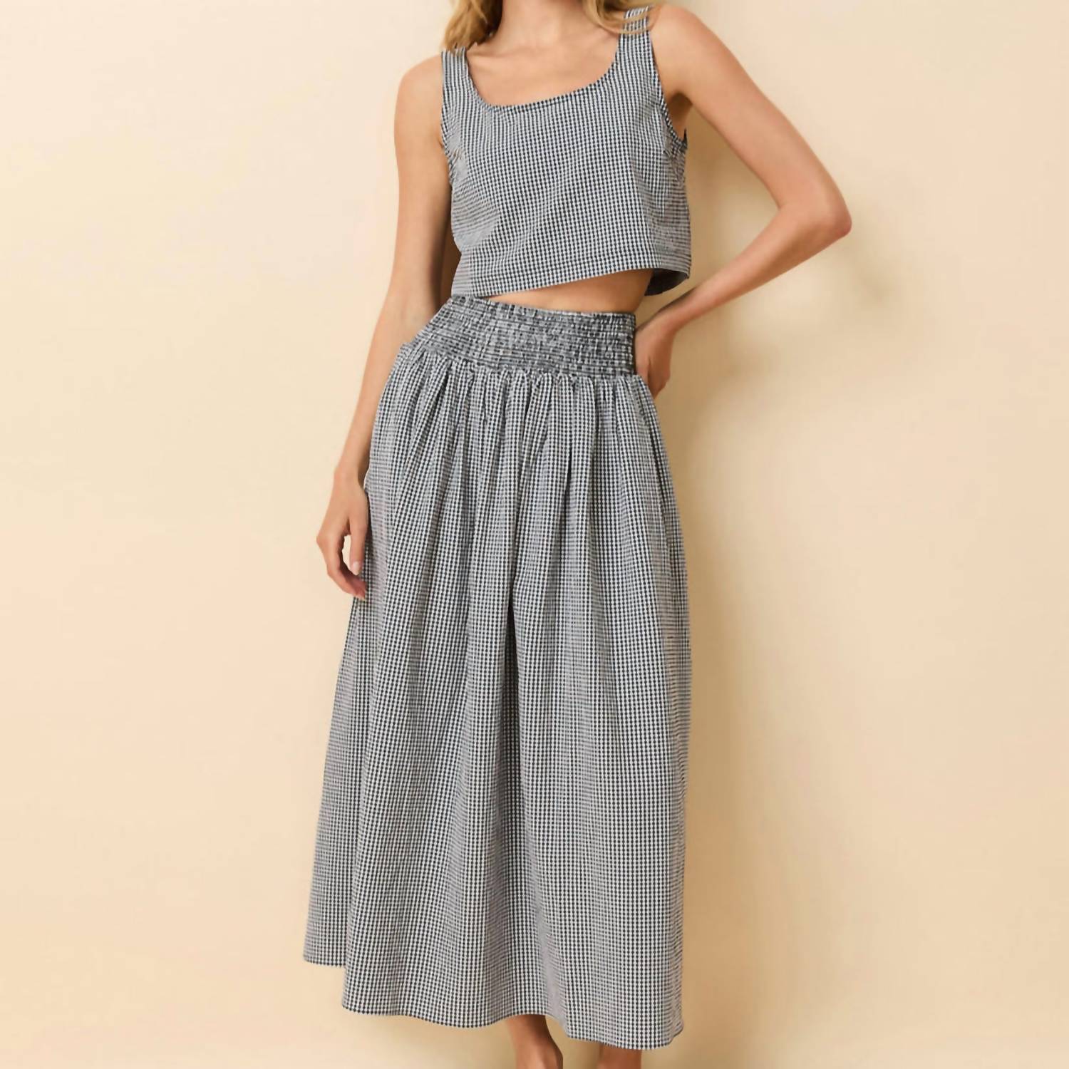 Solid & Striped - Anise Scoop Neck Crop Top
