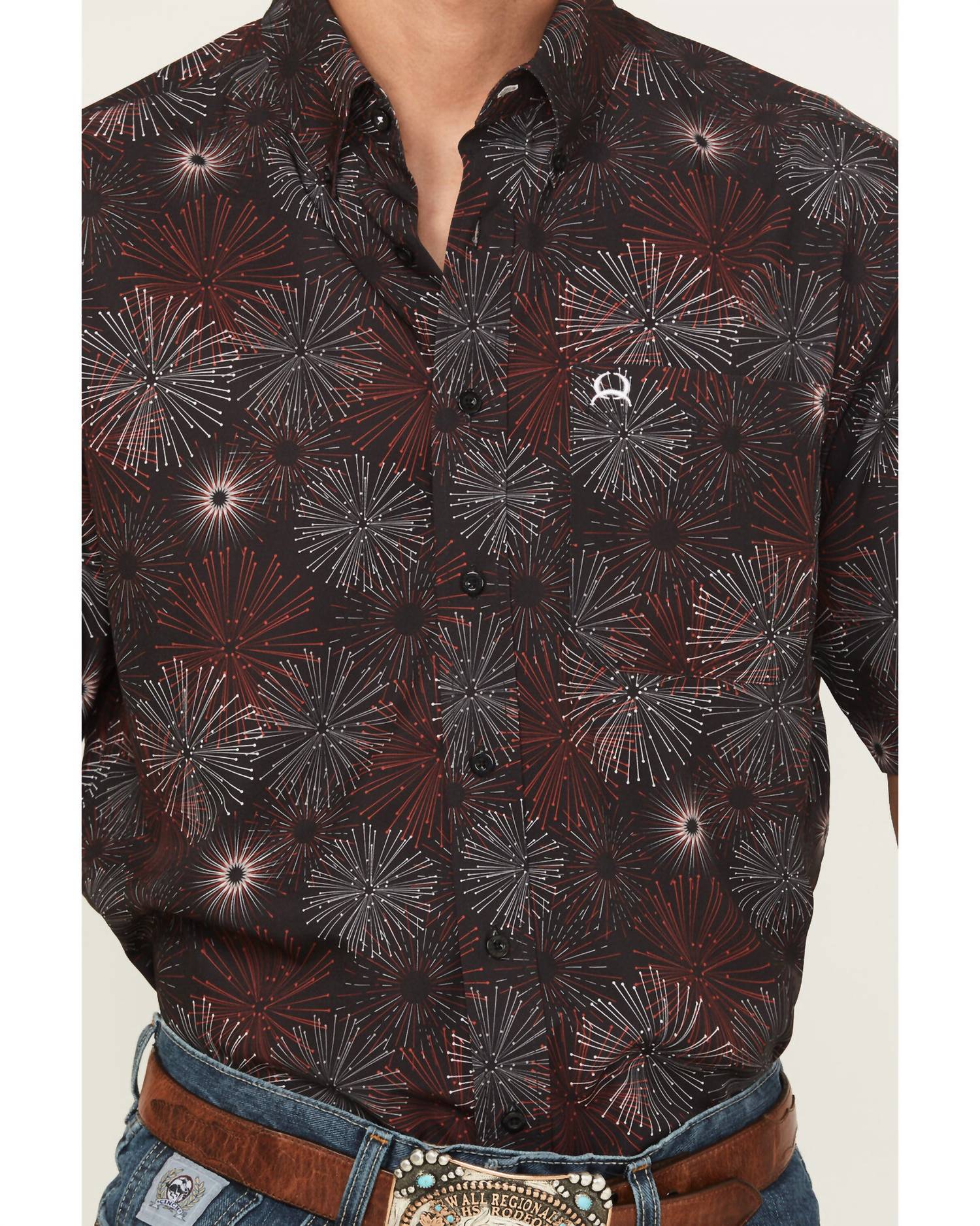 Cinch - Starburst Print Button Down Shirt
