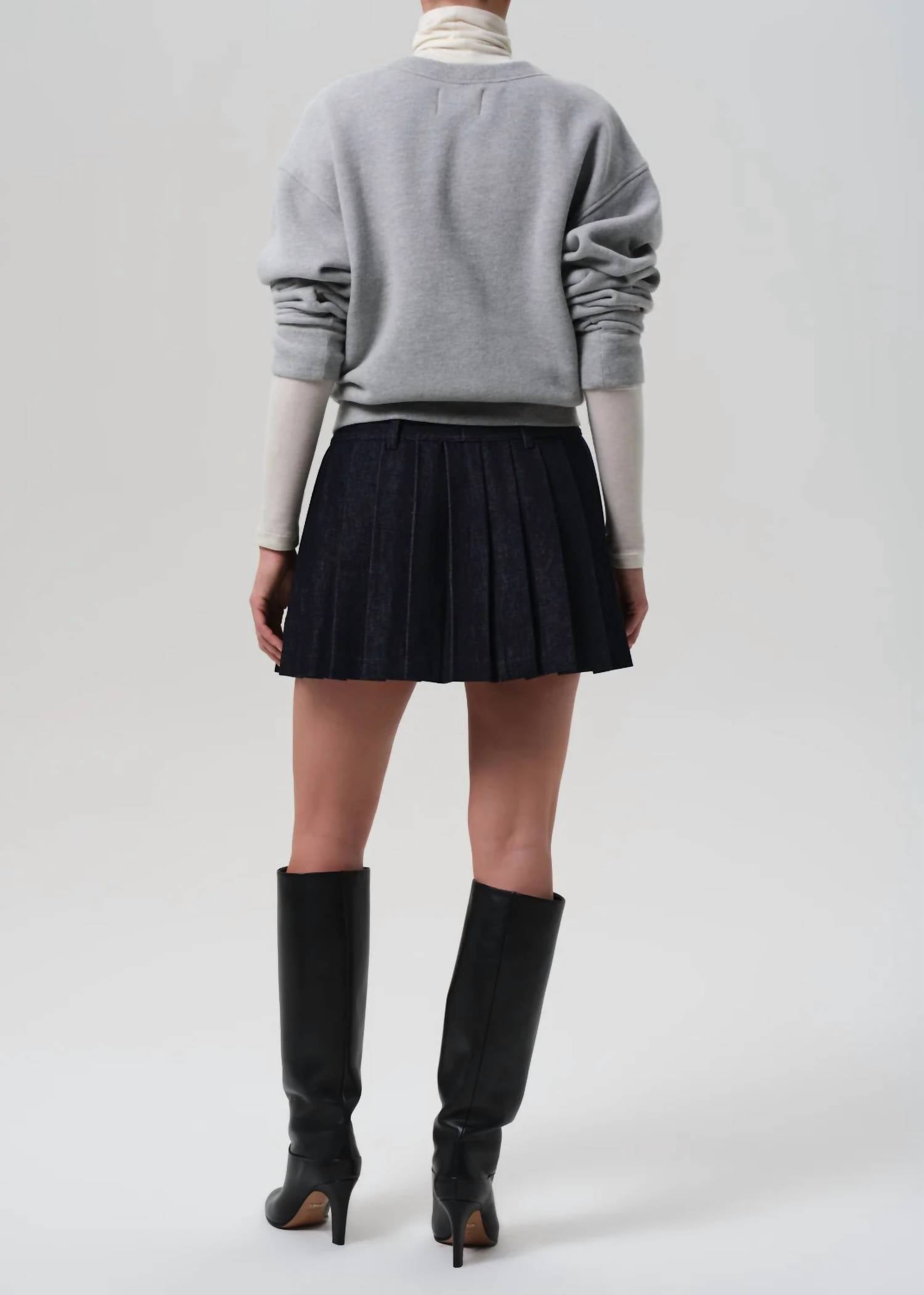 Citizens Of Humanity - Pleated Mini Skirt