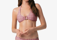 Helen Jon - Tortoise Halter Bikini Top
