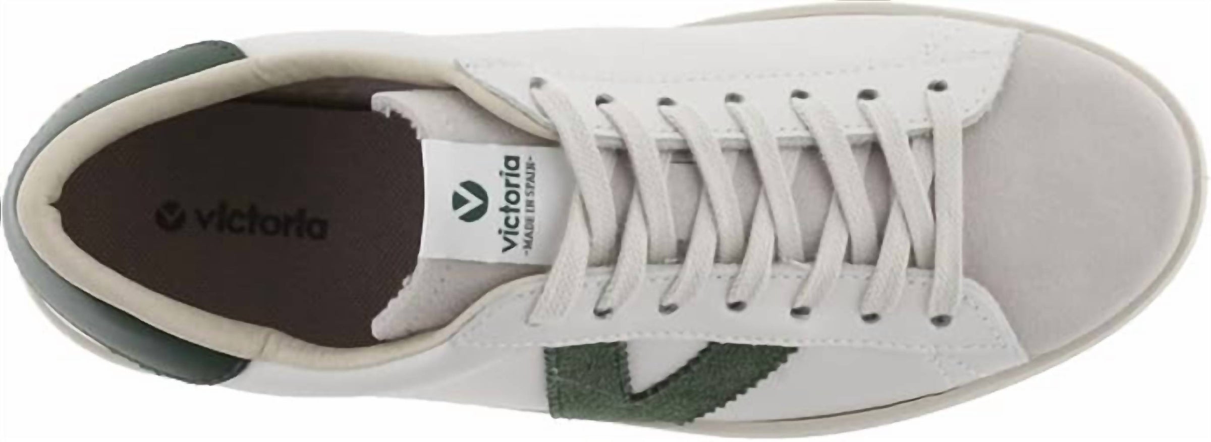VICTORIA Women's Berlin Leather Sneakers in botella - women's sneaker - view 4