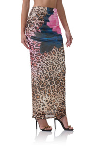 Afrm - Bevin Mesh Maxi Skirt