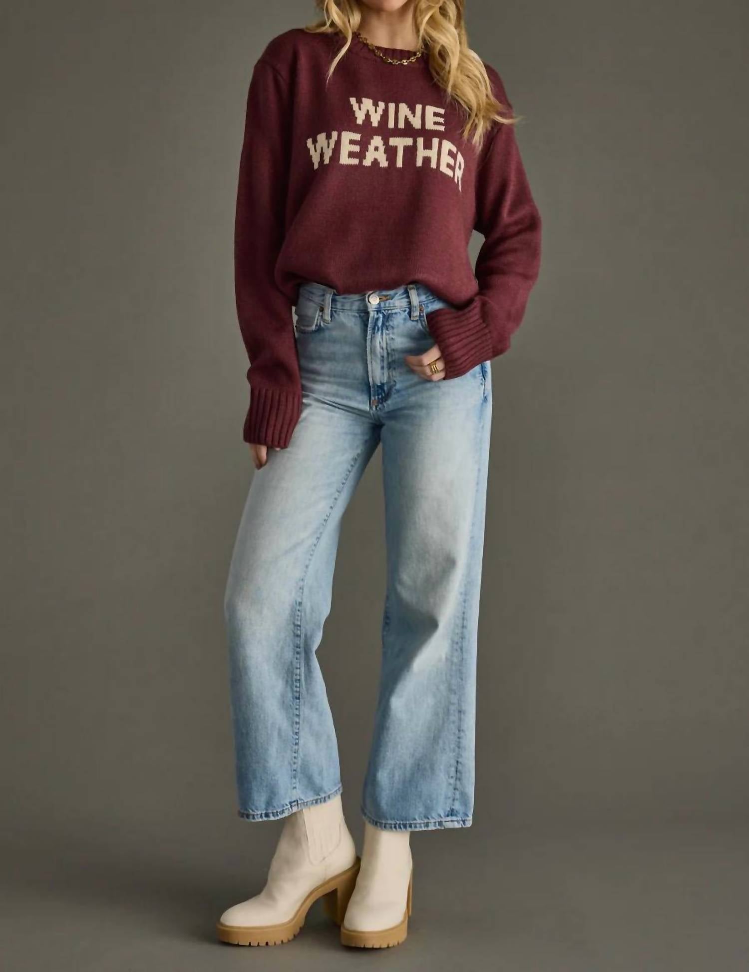 Panache - Wine Weather Sweater