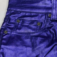 Valabasas - Unisex Van Gogh Wax Flare Cargo Stacked Jeans