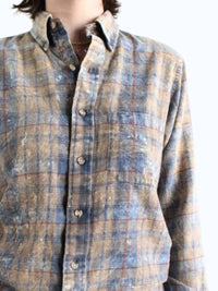 Rcycld - Acid Wash Flannel Shirt