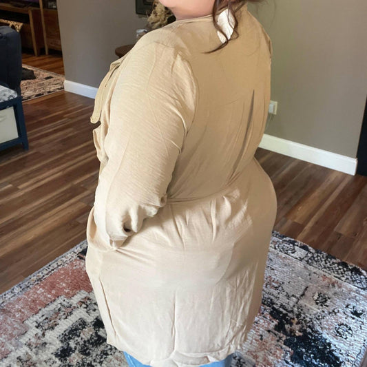 Culture Code - Double Breast Trench Coat