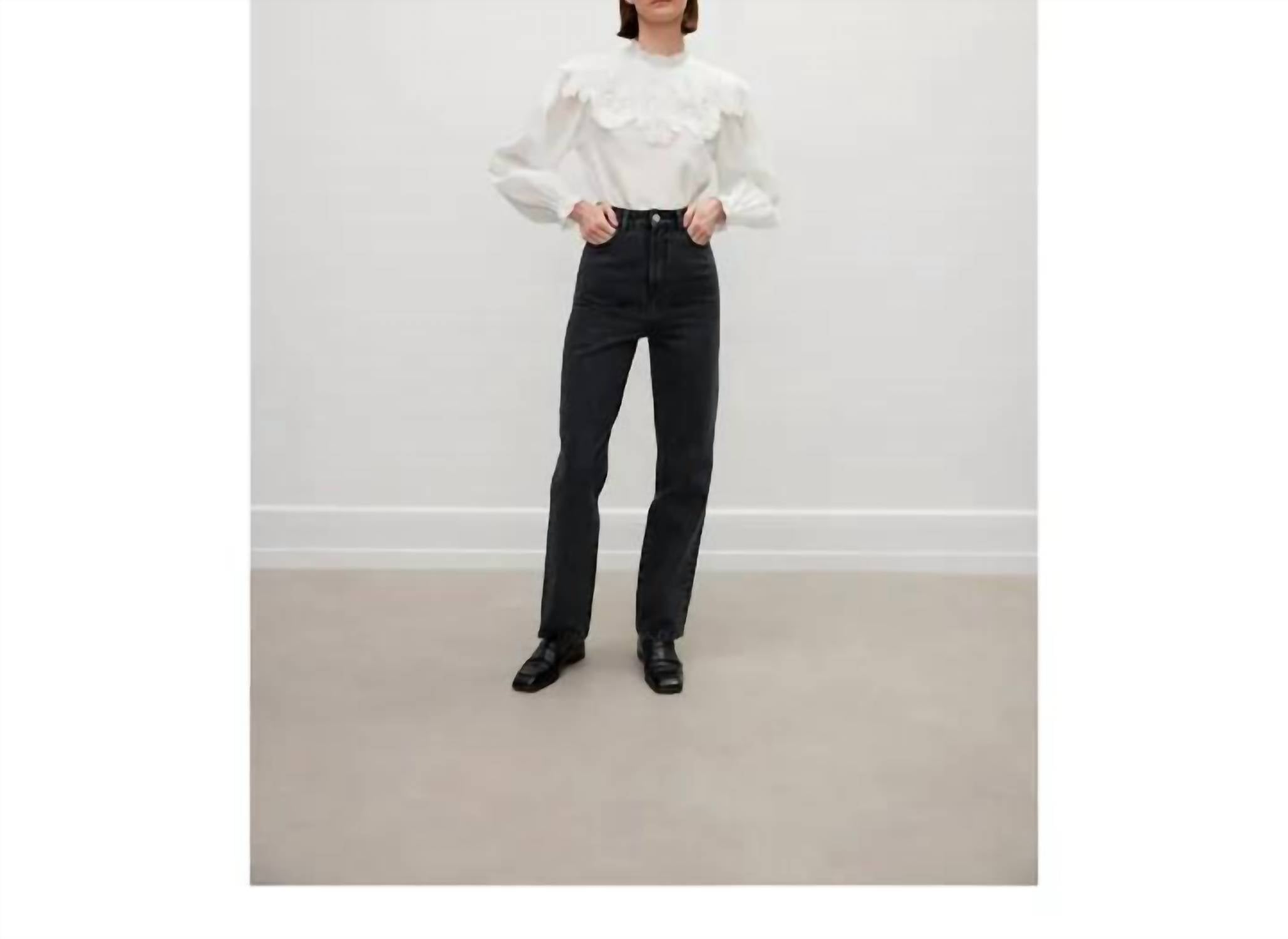 Fashionhaus - Noelle Lace Bib Blouse