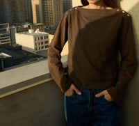 Nation Ltd - Rochelle Boatneck Tee