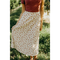 Mikarose - Meadow Textured Midi Skirt