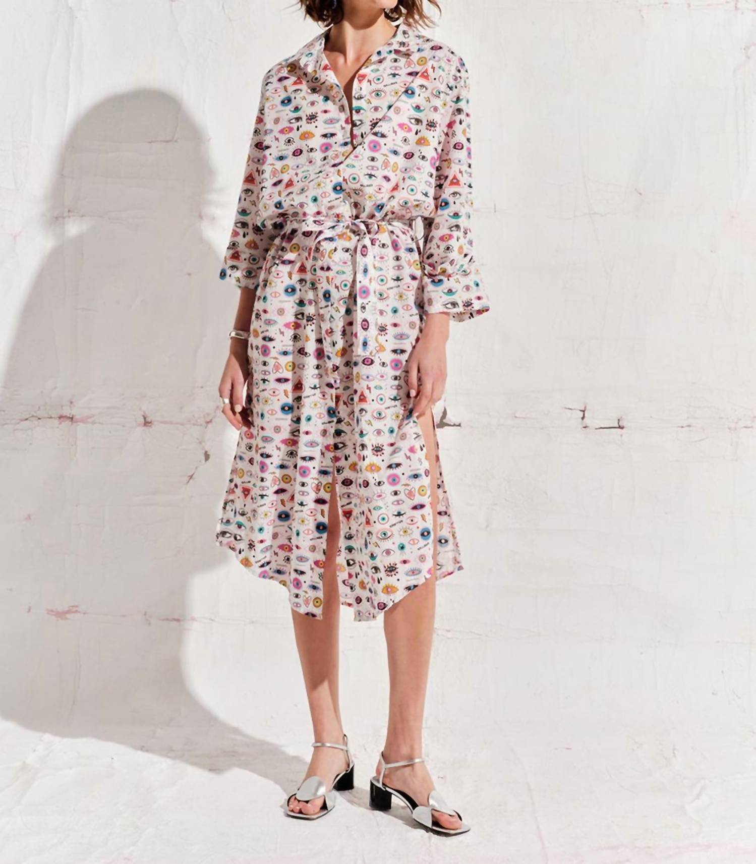 Sun Of A Beach - Starry Eyes Shirt Dress