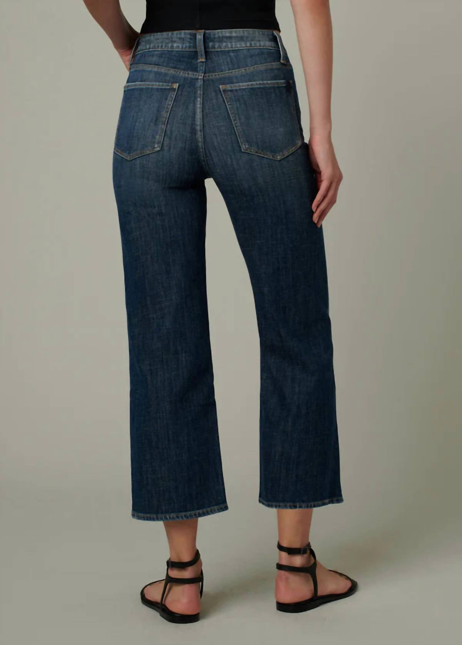 Joe'S Jeans - Blake High Rise Wide Leg Crop Jeans