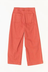 Oat New York - High Rise Crop Wide Leg Jean