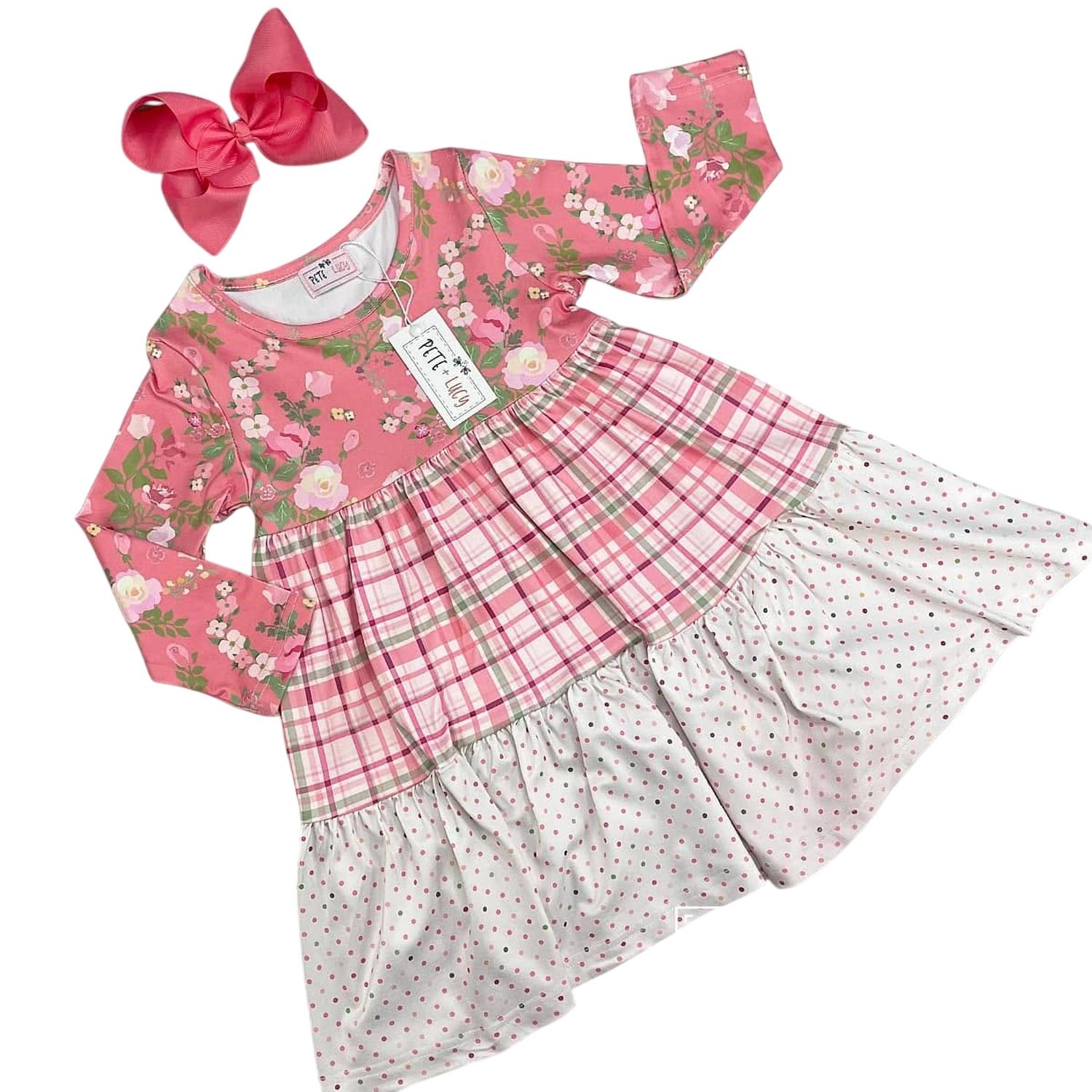 Pete + Lucy - Girls Collette Dress