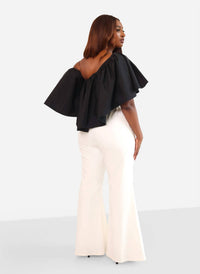 Rebdolls - Garden Rose Bell Bottom Pants