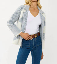 Lovestitch - Luna Sutton Double-breasted Sweater Jacket