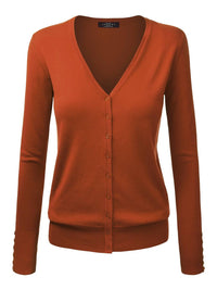 Made By Johnny - Keep It Classic V-neck Cardigan