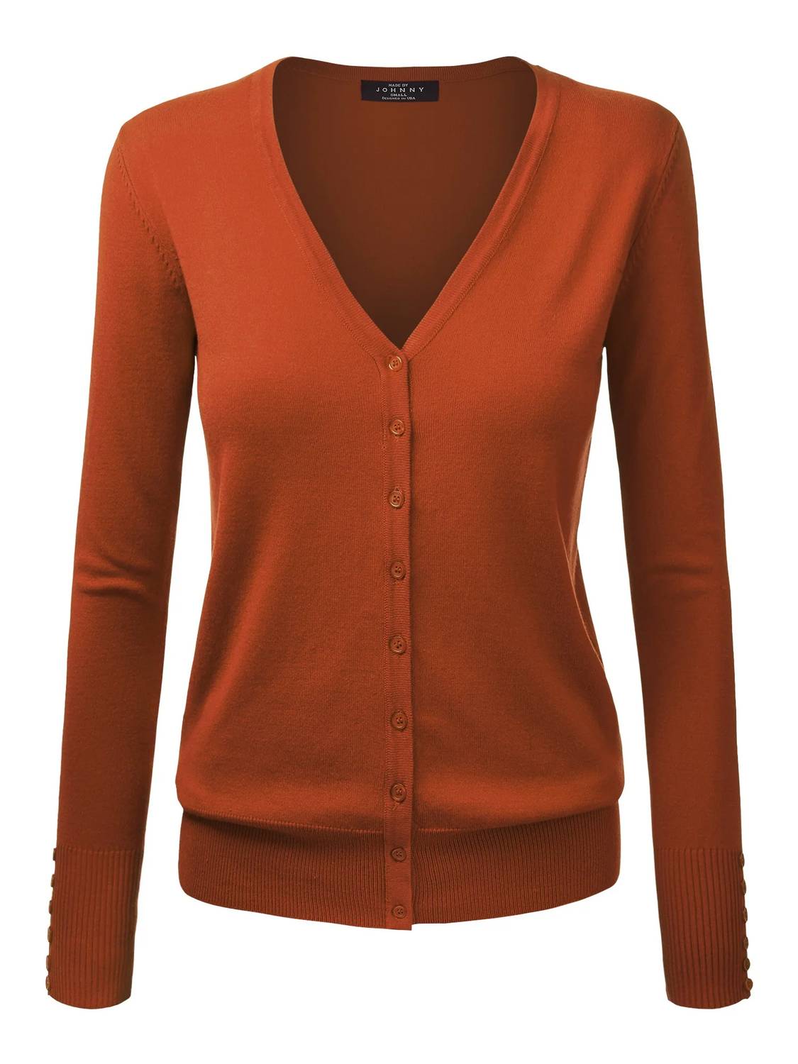 Made By Johnny - Keep It Classic V-neck Cardigan