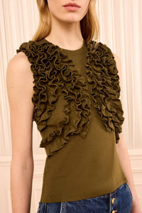 Ulla Johnson - Vesna Sleeveless Jersey Top
